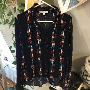 Emily and Fin Elspeth Autumn Blooms Blouse Size UK16 XL